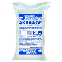 Фирменная соль Аквафор в Нижних Сергах