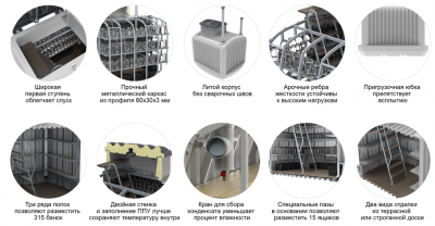 Погреб Rostok 8000 СТАНДАРТ в Нижних Сергах